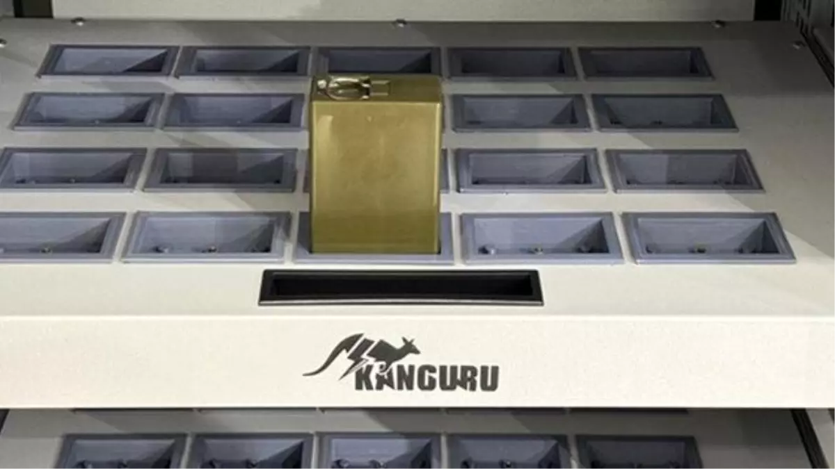 ASPİLSAN Enerji\'nin KANGURU Akıllı Batarya Depolama ve Şarj Sistemi