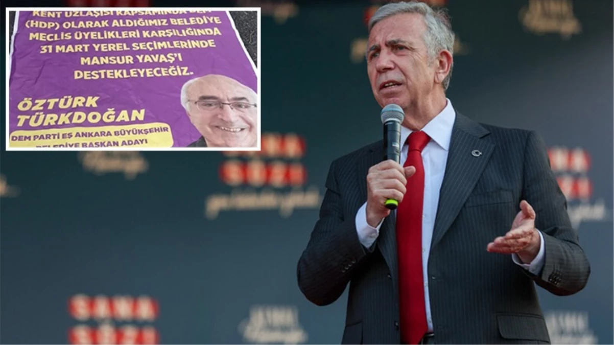 Ankara Büyükşehir Belediye Başkanı Yavaş, sahte seçim afişlerine tepki gösterdi
