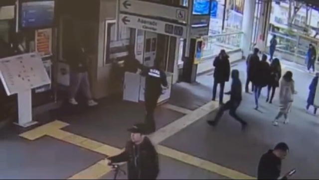 Marmaray İstasyonu'ndaki kadın güvenlik görevlisi bıçaklı saldırıya uğradı