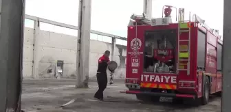 Matbaa fabrikasında korkutan yangın