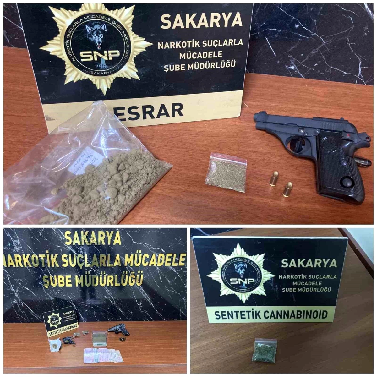 Sakarya\'da yapılan uyuşturucu operasyonlarında 15 şüpheli gözaltına alındı