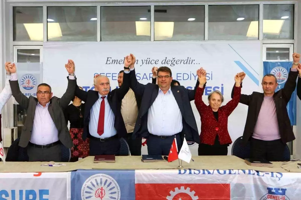 Seferihisar Belediyesi ile Sendikalar Arasında Toplu İş Sözleşmesi İmzalandı