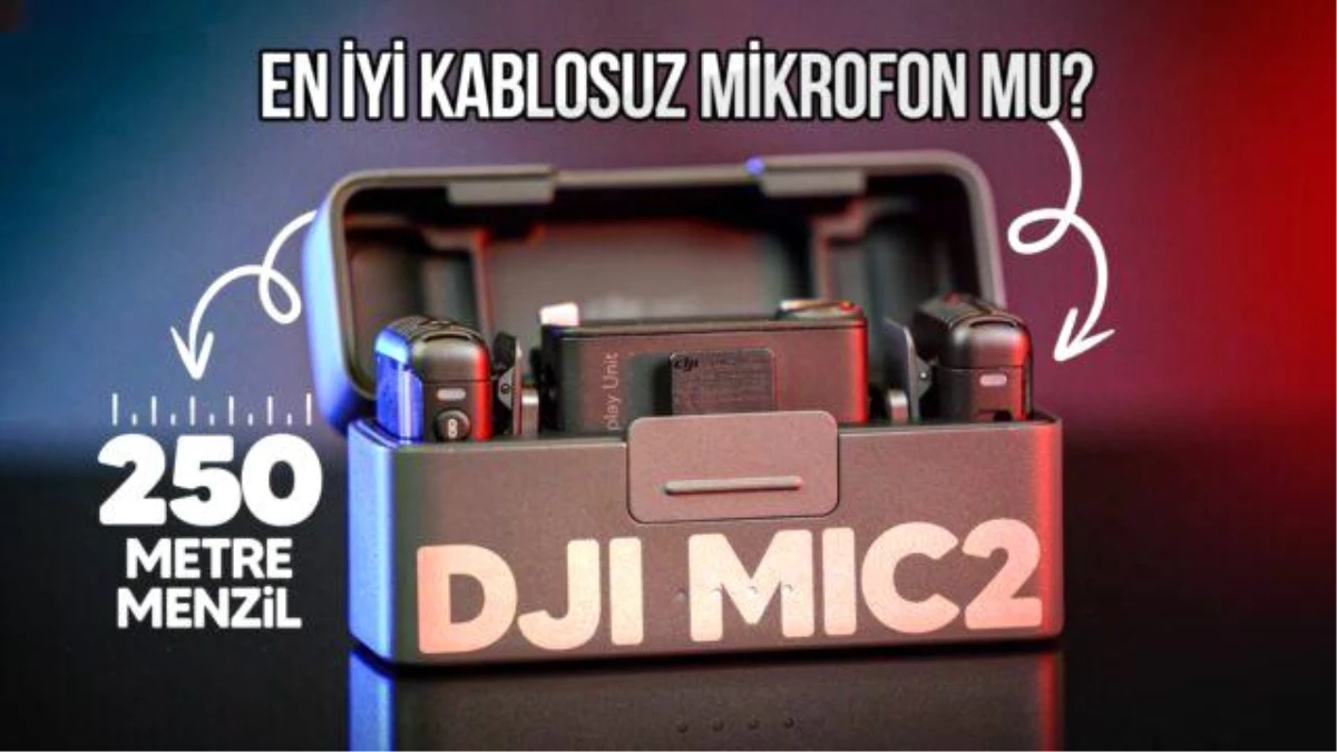 DJI Mic 2: Kompakt ve Kullanıcı Dostu Kablosuz Mikrofon Sistemi İncelemesi