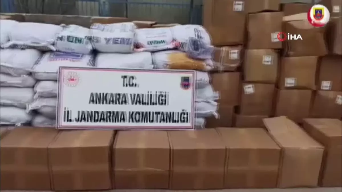 28 milyon 750 bin liralık kaçak tütün ele geçirildi