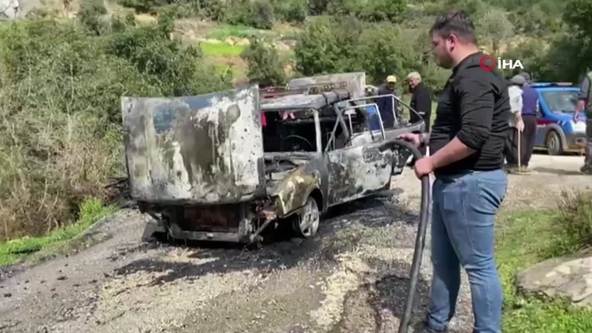 Alevlere teslim olan TOFAŞ\'ın sürücüsü yaralandı