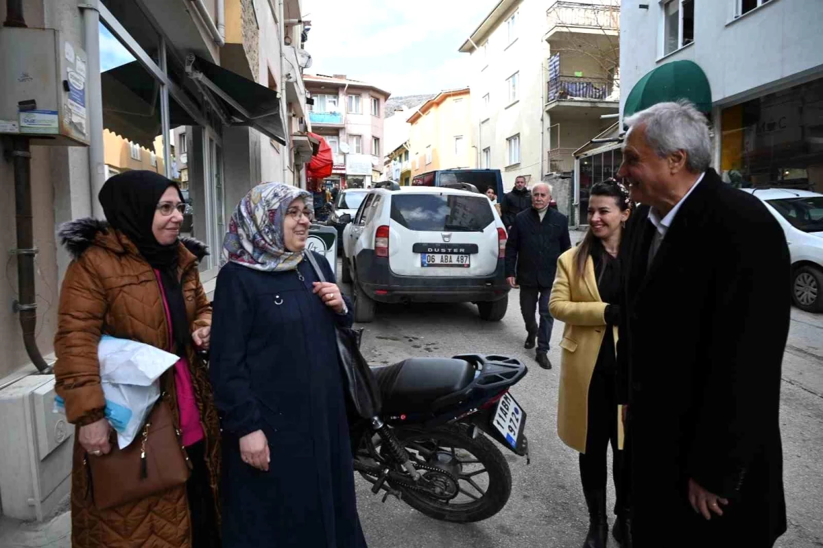 Bozüyük Belediye Başkanı Esnaf Ziyaretlerinde Bulundu