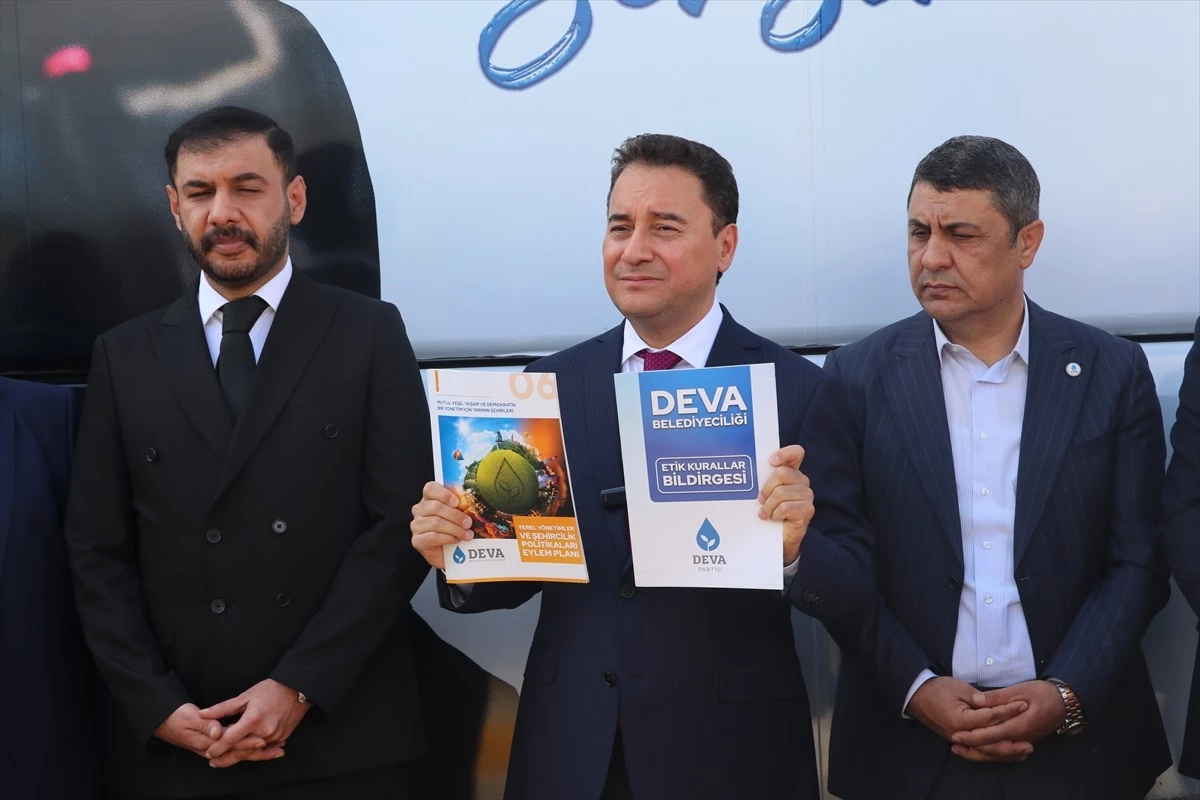 DEVA Partisi Genel Başkanı Ali Babacan: Yerel seçimler için 500 projelik bir havuz oluşturduk