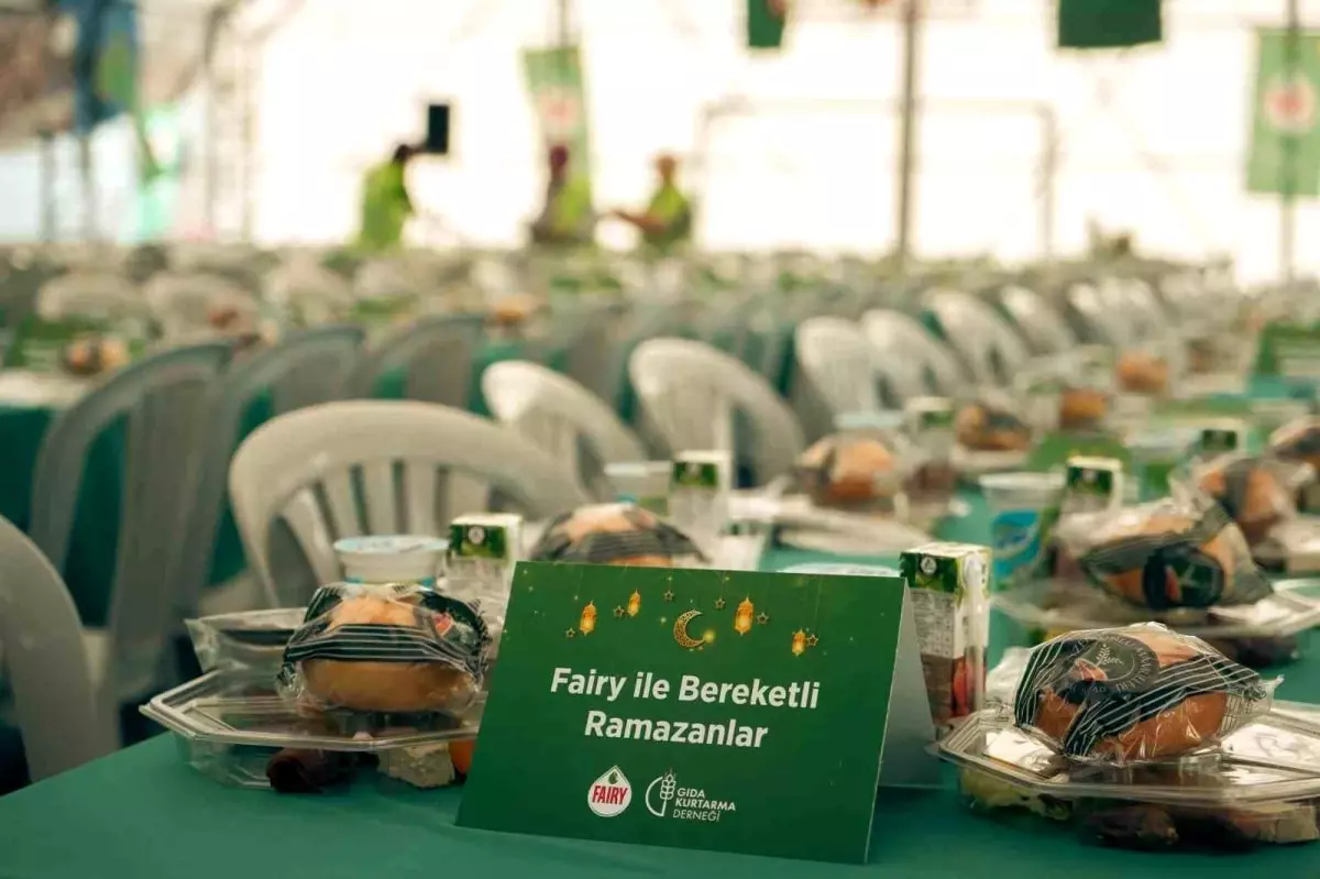 Fairy ve Gıda Kurtarma Derneği, Boşa Harcama projesi ile 5 yılda 55 milyon öğün gıdayı kurtardı