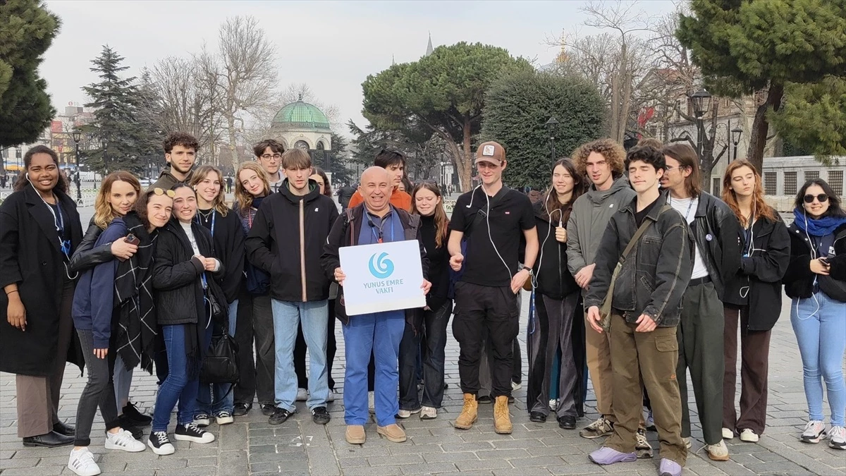 Fransız Öğrenciler İstanbul\'u Keşfetti