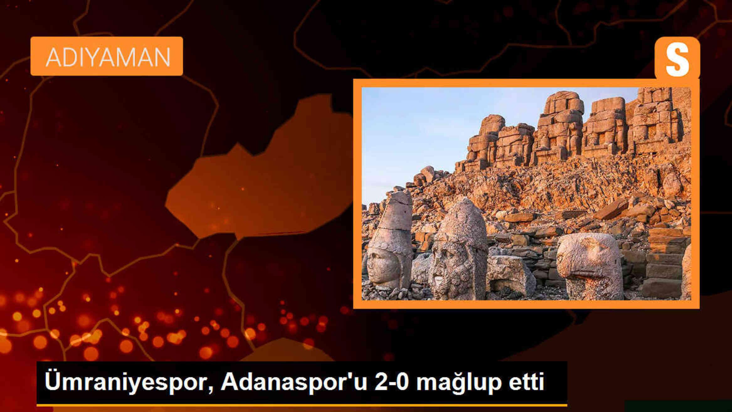 Ümraniyespor, Adanaspor\'u 2-0 mağlup etti