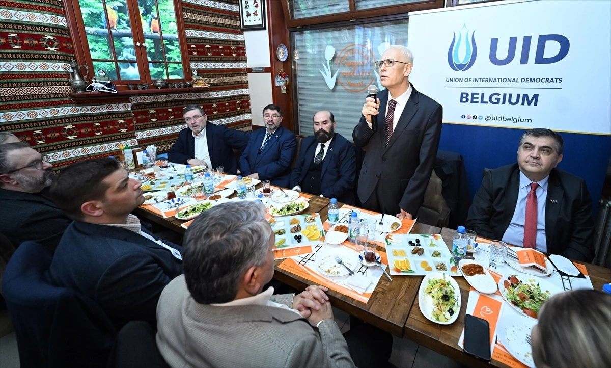 Uluslararası Demokratlar Birliği Brüksel\'de iftar programı düzenledi