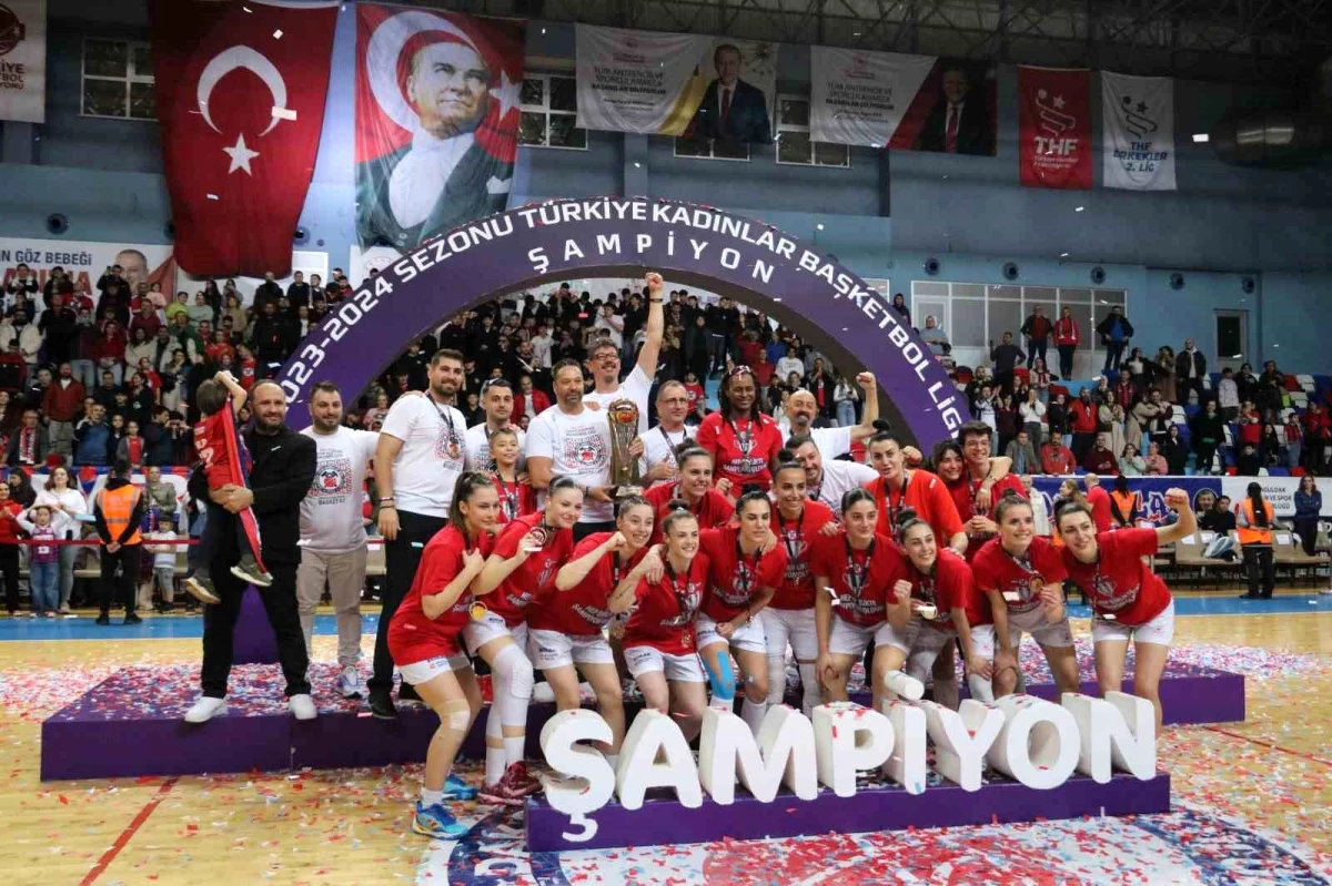 Zonguldak Spor Basket 67 Takımı, Türkiye Kadınlar Basketbol Ligi\'nde şampiyon oldu
