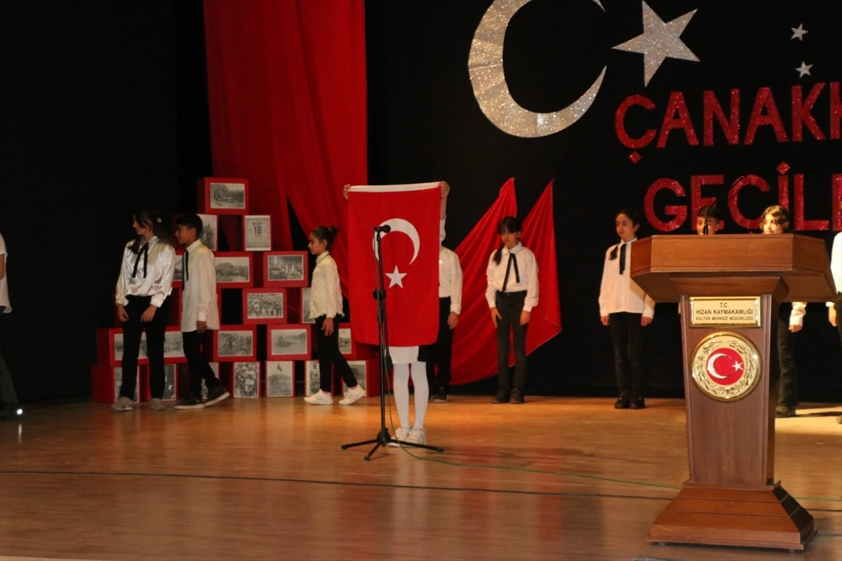 Hizan\'da Şehitleri Anma Günü ve Çanakkale Zaferi Töreni Düzenlendi