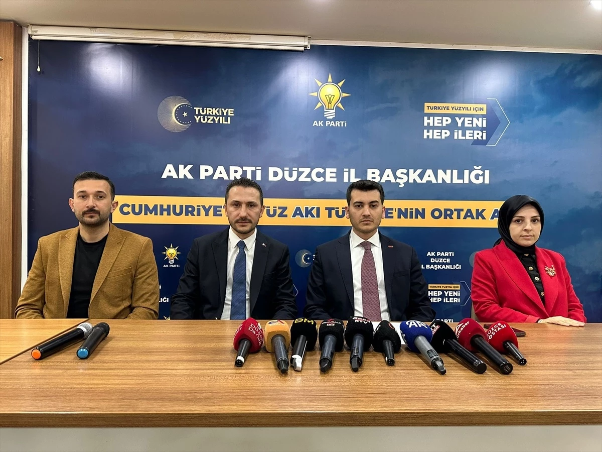 AK Parti Düzce İl Teşkilatı, Saldırıları Kınadı