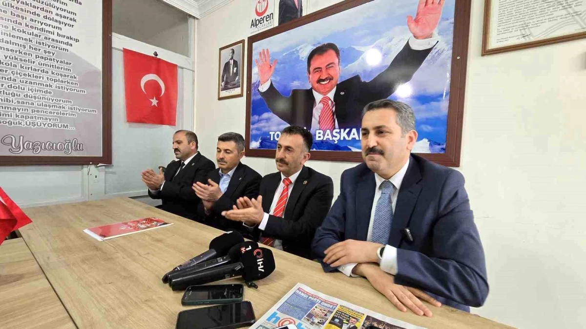 BBP, Tokat\'ta AK Parti Belediye Başkan Adayı Eyüp Eroğlu\'nu Destekliyor