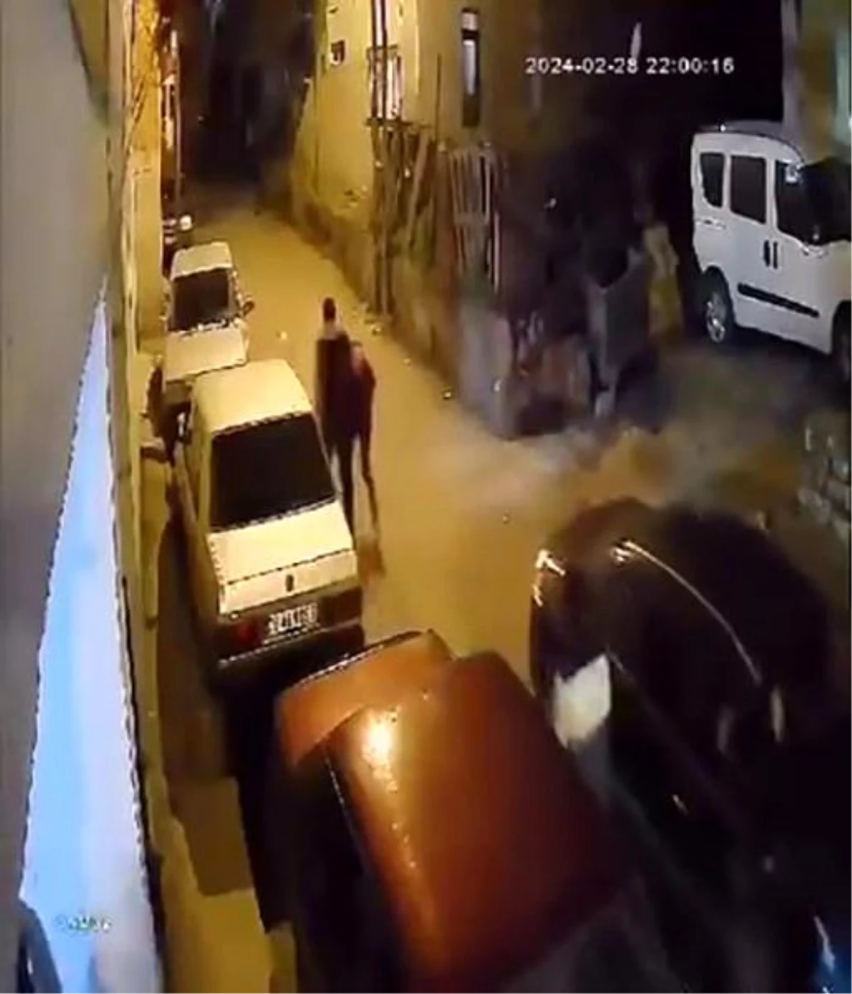 Safranbolu\'da tartışma sonucu bıçaklanarak öldürülen kişinin son anları kamerada