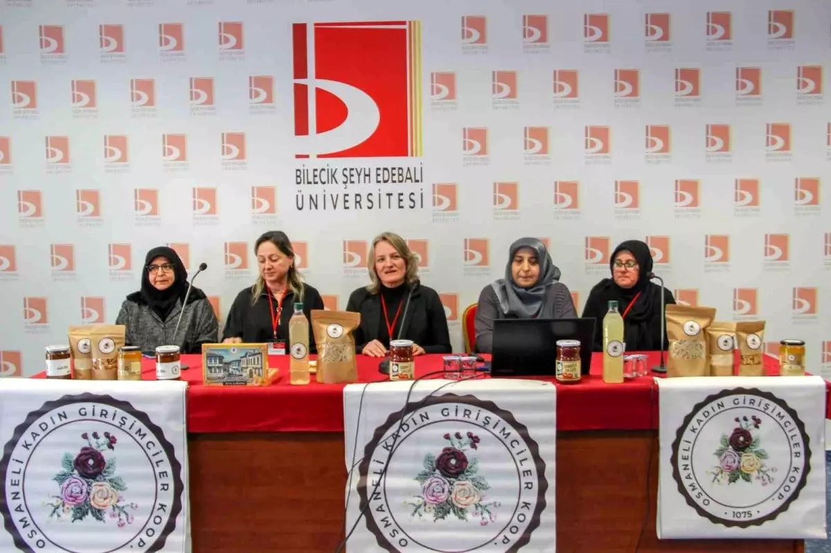 Bilecik Şeyh Edebali Üniversitesi \'Girişimcilikte Kadın Eli\' Konulu Konferans