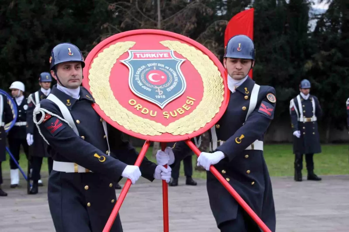 Ordu\'da 18 Mart Şehitleri Anma Günü ve Çanakkale Deniz Zaferi\'nin 109. yıldönümü anma programı düzenlendi