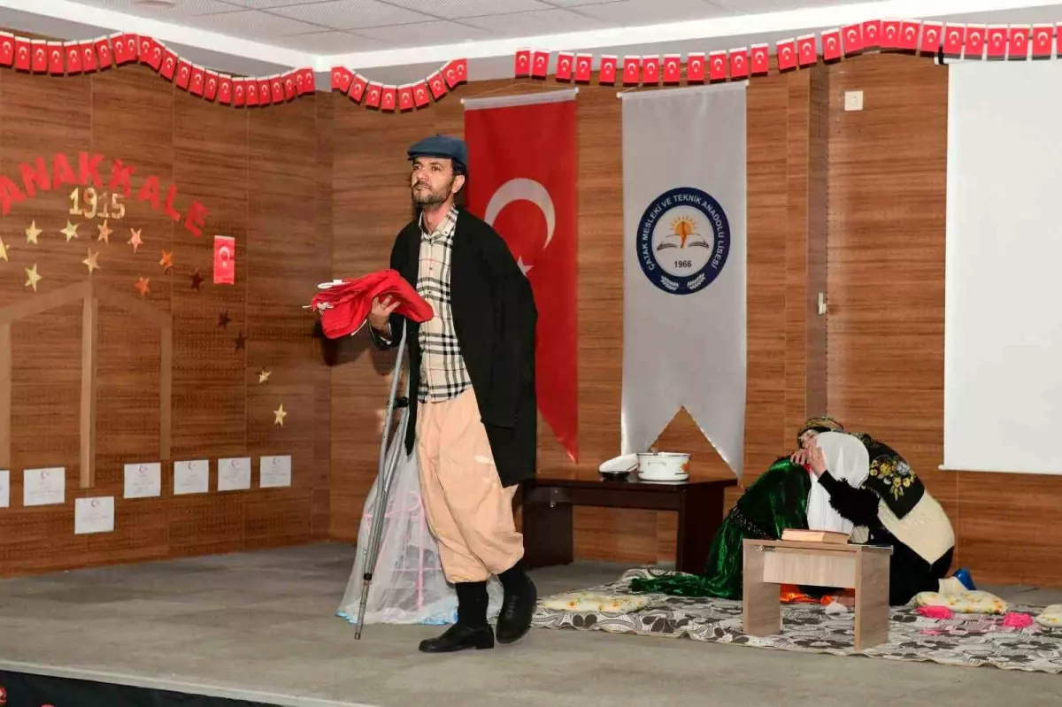 Van\'ın Çatak ilçesinde Çanakkale Zaferi ve Şehitleri Anma Günü programı düzenlendi