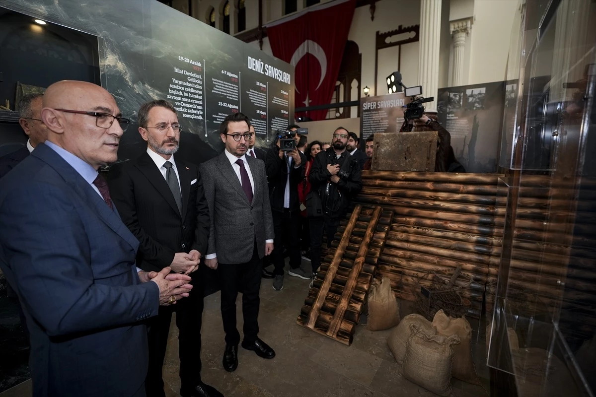 Cumhurbaşkanlığı İletişim Başkanı Fahrettin Altun, Çanakkale Zaferi\'ni anlattı