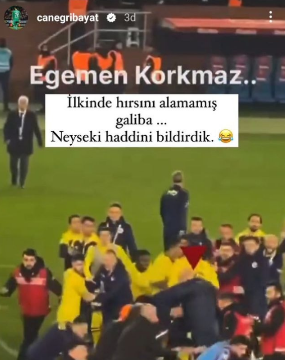 Eski Fenerbahçeli Egemen Korkmaz, İrfan Can Eğribayat'a neden vurduğunu böyle açıkladı: Dayanamadım
