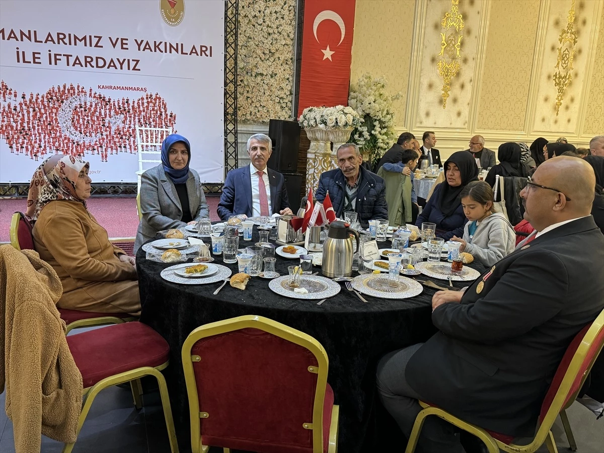 Türkiye Harp Malulü Gazi Şehit Dul ve Yetimleri Derneği Kahramanmaraş Şubesi İftar Programı Düzenlendi