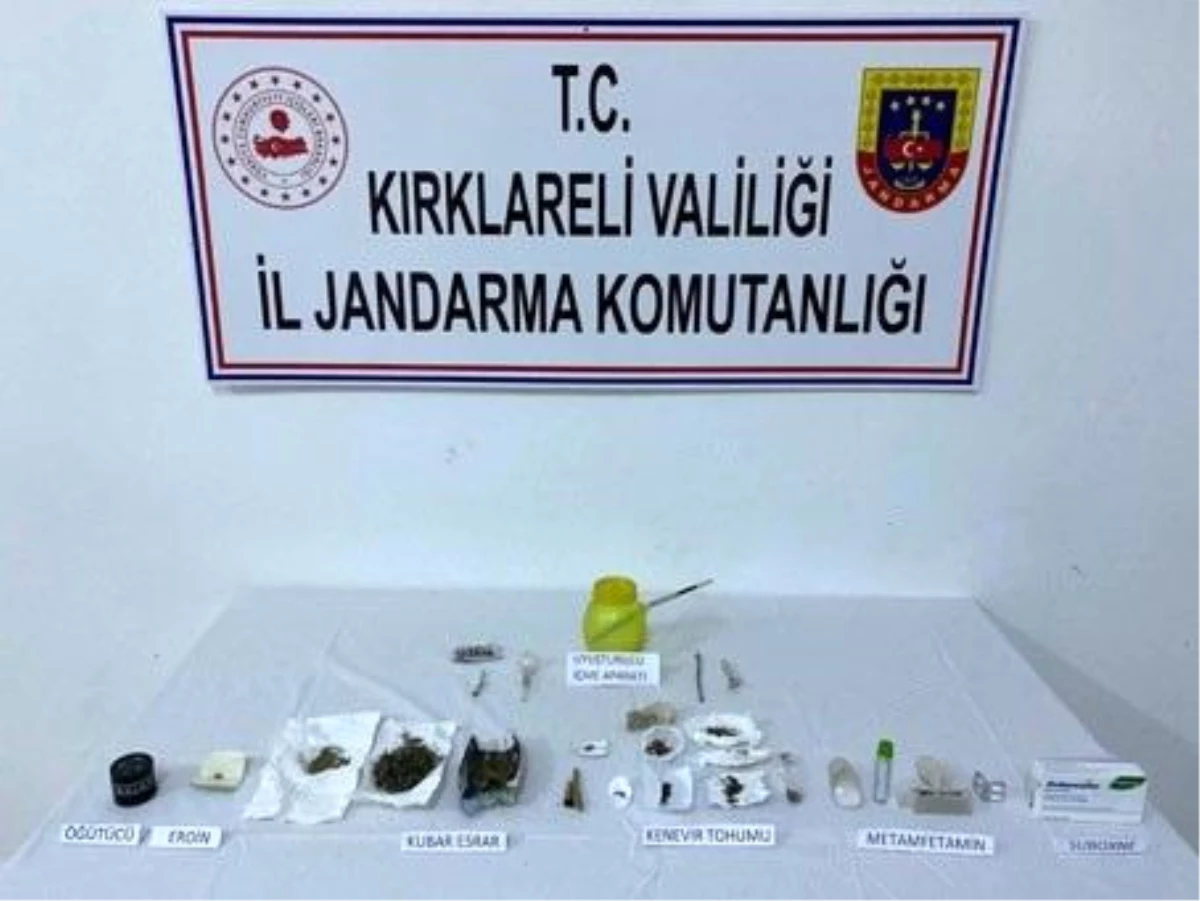 Kırklareli\'nde uyuşturucu operasyonunda 13 kişi gözaltına alındı