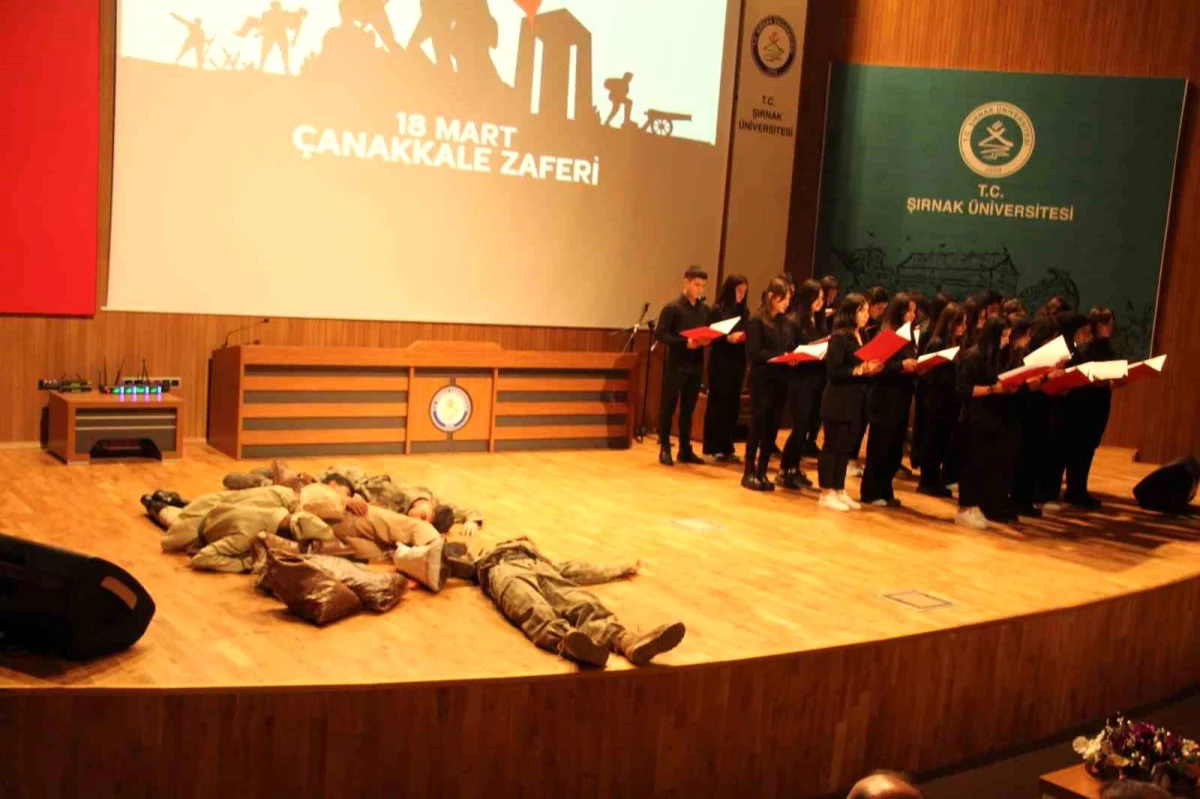 Şırnak\'ta 18 Mart Şehitleri Anma Günü ve Çanakkale Zaferi Kutlandı