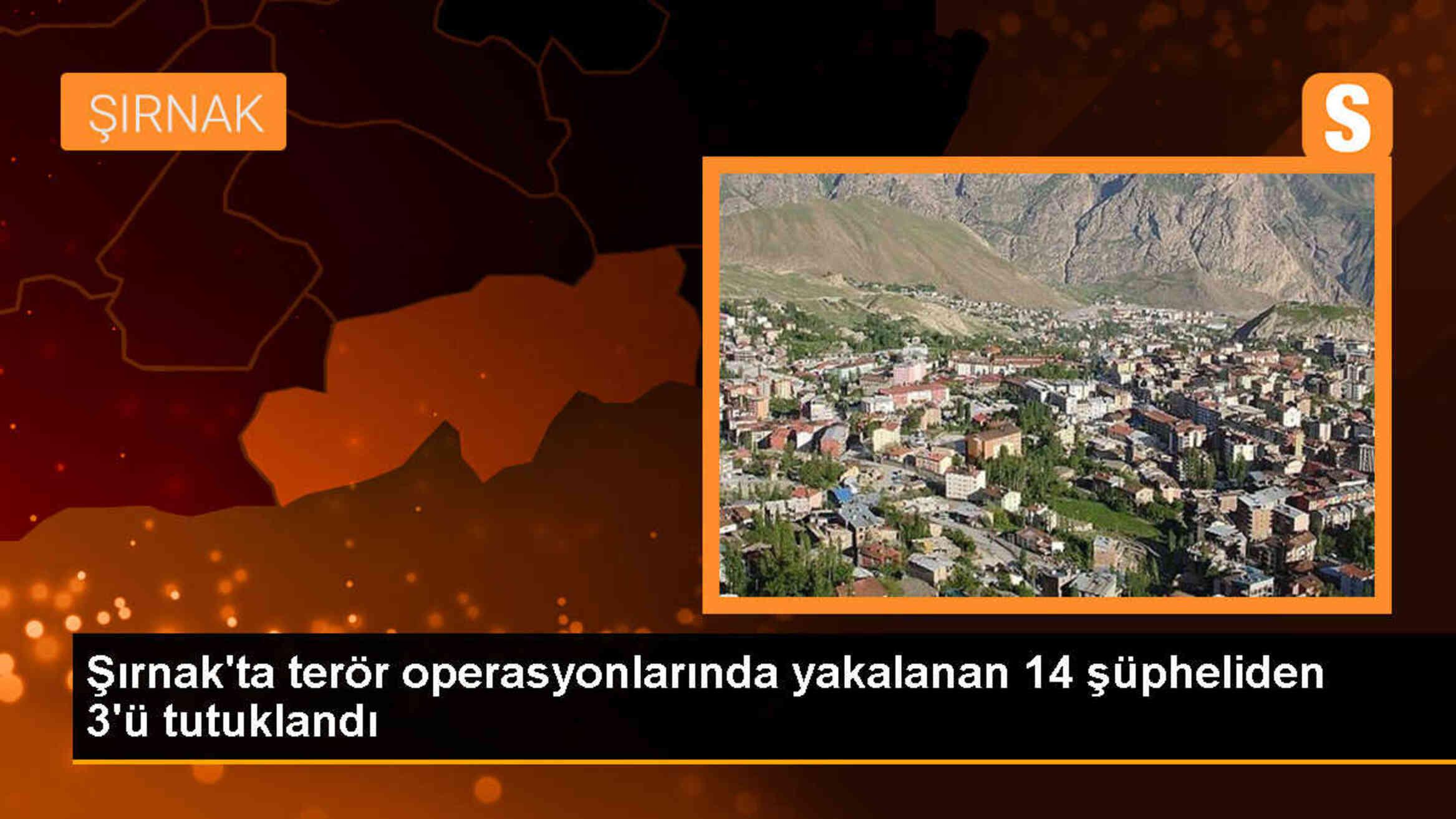 Şırnak\'ta PKK/KCK operasyonunda 3 şüpheli tutuklandı