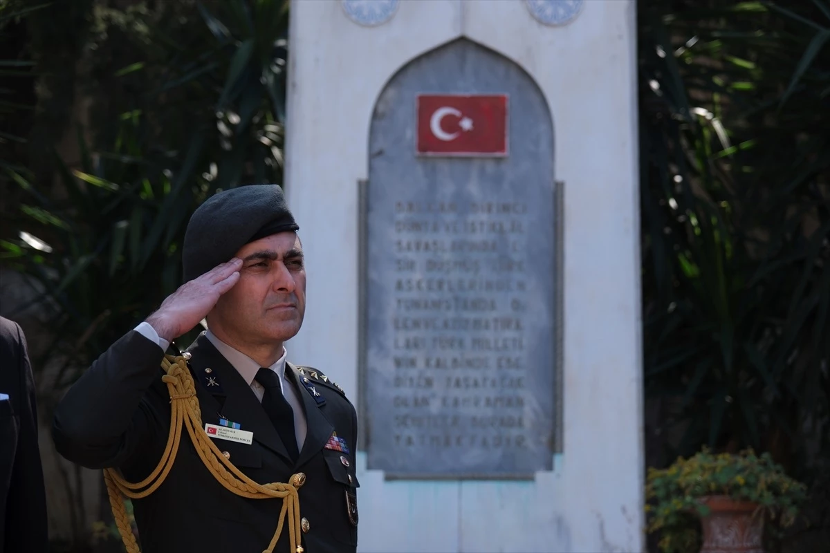 Yunanistan\'da Türk Şehitliği\'nde anma töreni düzenlendi
