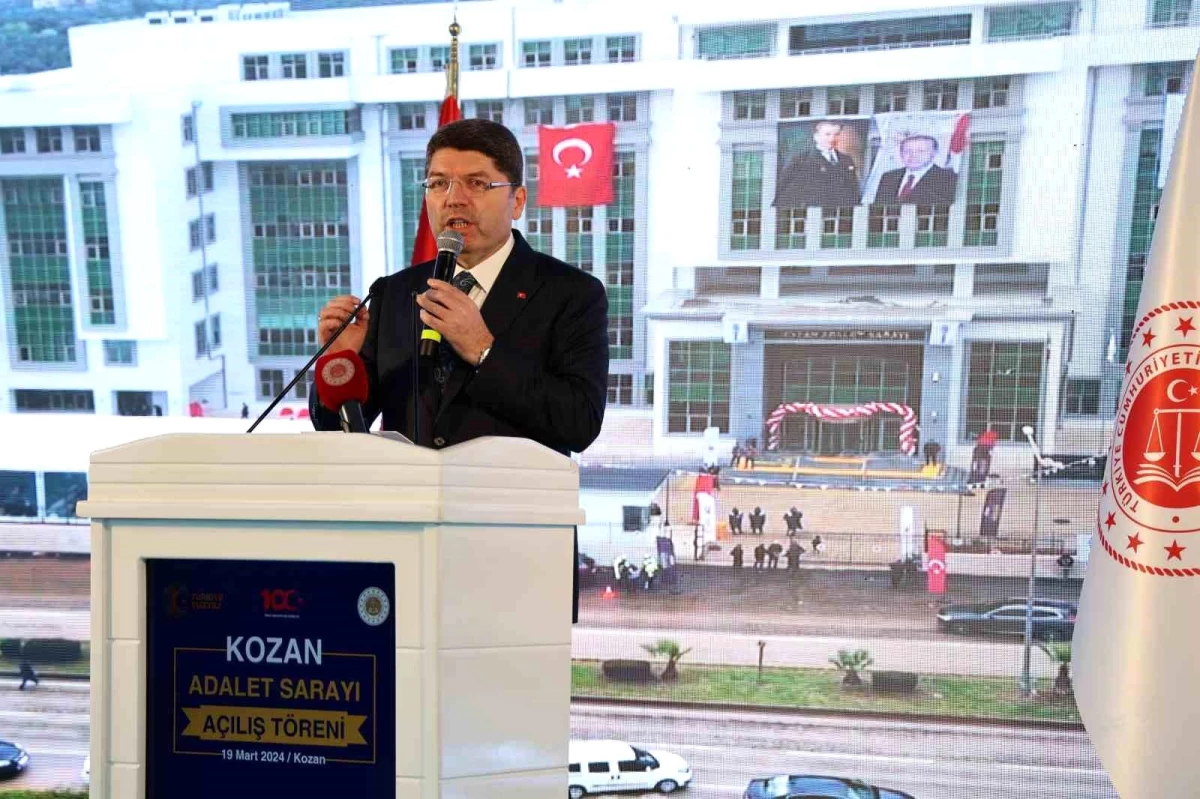 Adalet Bakanı Yılmaz Tunç: Türkiye Yüzyılı başında yeni bir anayasa ile yolumuza devam ederiz