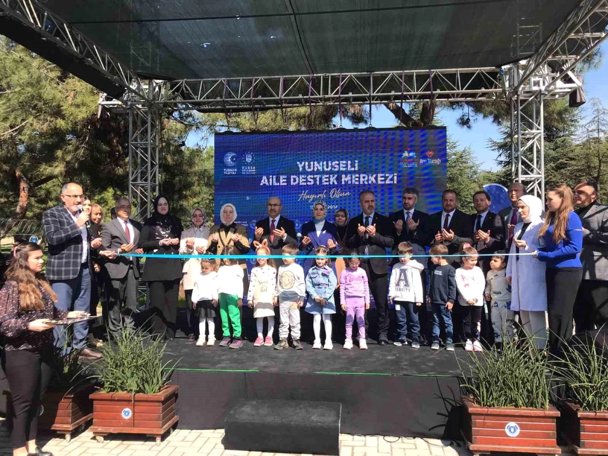 Bursa Büyükşehir Belediyesi, Yunuseli Aile Destek Merkezi ve Ana Kucağı Kreşi\'ni açtı