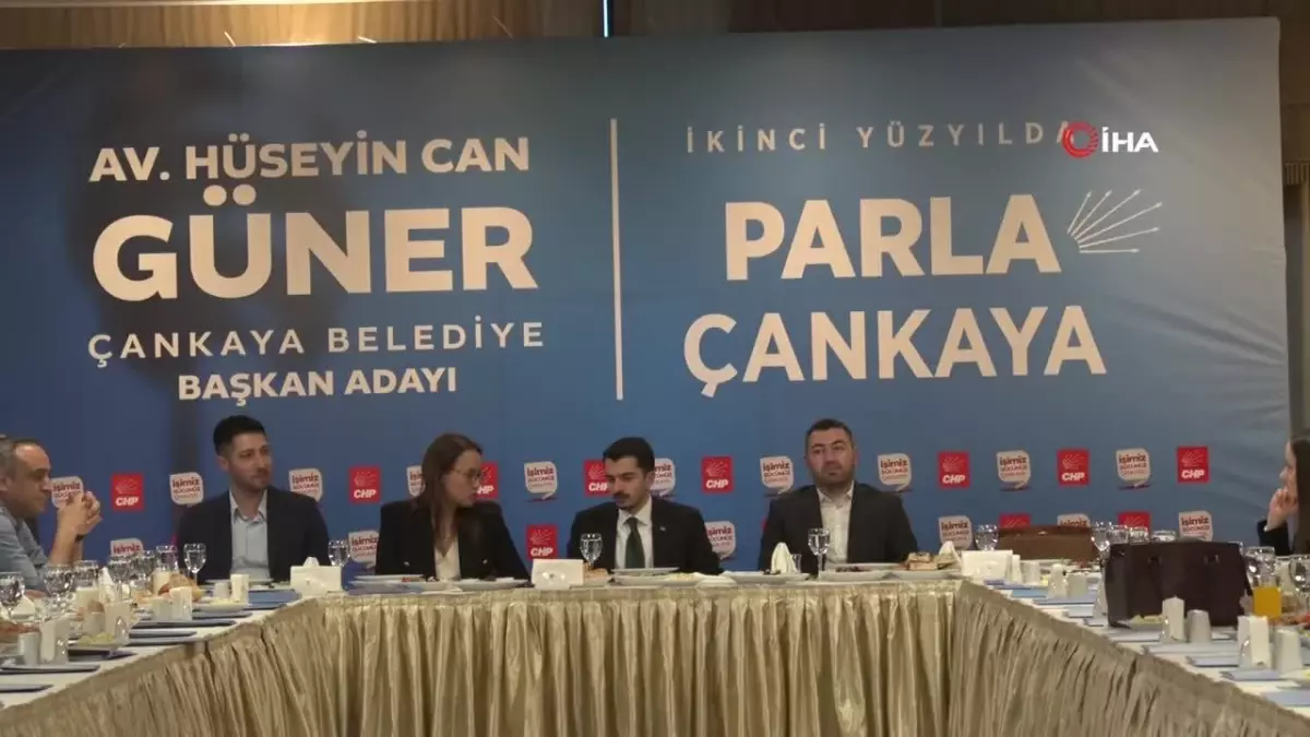 CHP Çankaya Belediye Başkan Adayı Güner\'den \'İkinci Yüzyılın Çankaya\' Projeleri