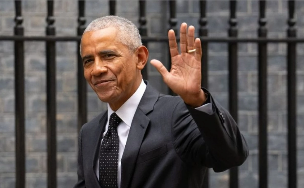 Barack Obama Londra\'da Başbakanlık Ofisi\'nde görüldü