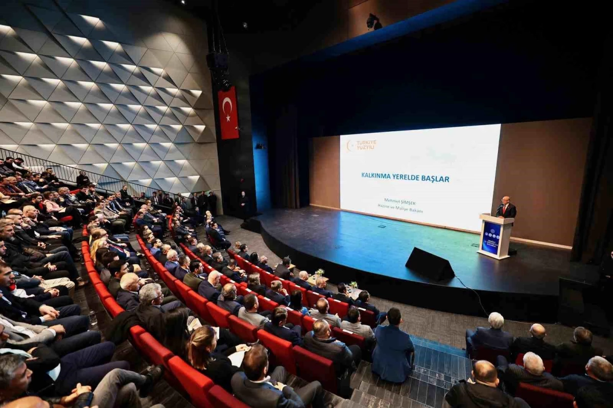 Denizli İş Dünyası İstişare Toplantısında Hazine ve Maliye Bakanı Mehmet Şimşek ile Buluştu