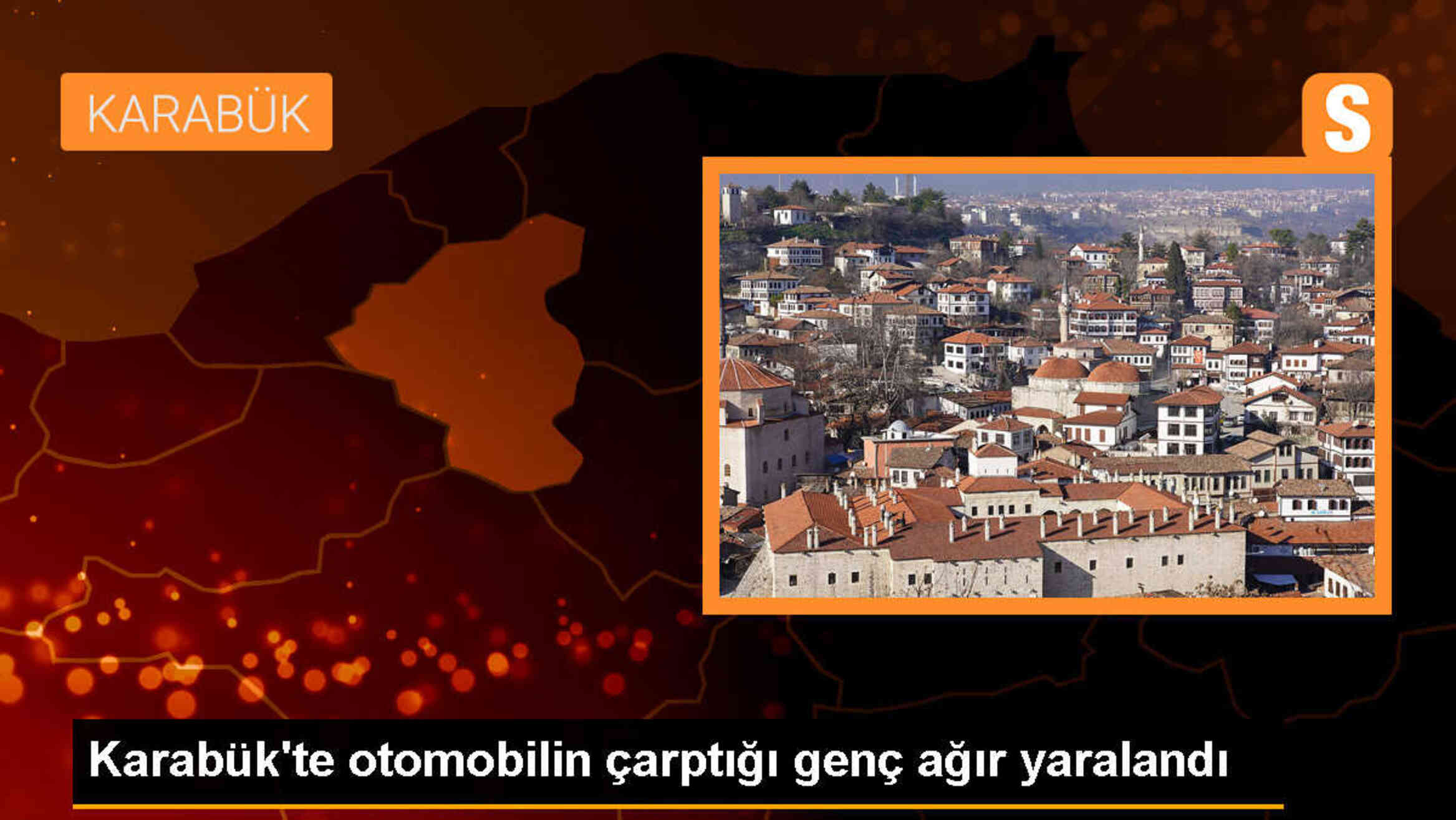 Karabük\'te otomobilin çarptığı yaya ağır yaralandı