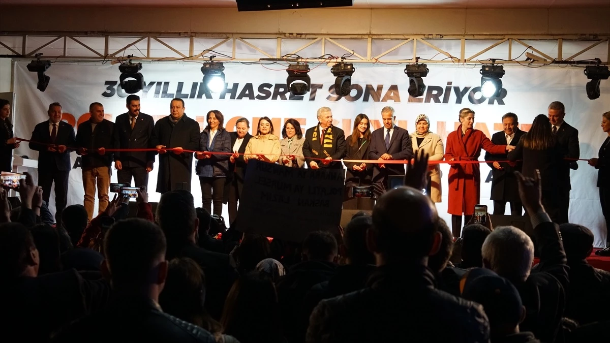 Ankara Büyükşehir Belediyesi, Polatlı\'da İçme Suyu Hattı Açılış Töreni Gerçekleştirdi