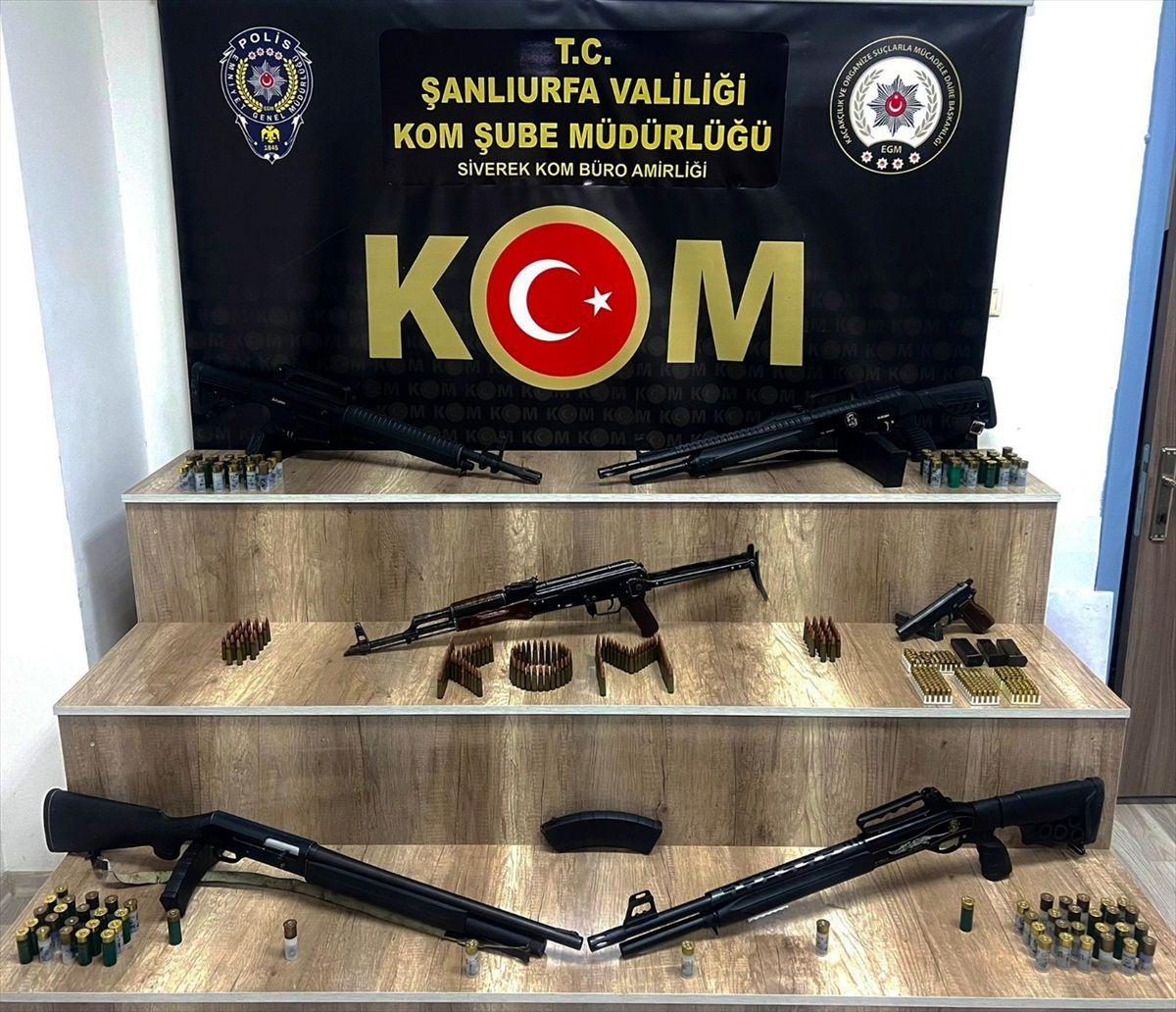 Şanlıurfa\'da silah kaçakçılığı operasyonu: 1 şüpheli gözaltına alındı