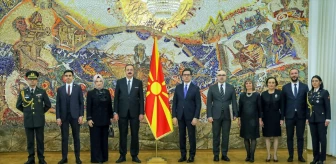 Türkiye'nin yeni Üsküp Büyükelçisi Fatih Ulusoy, Kuzey Makedonya Cumhurbaşkanı'na güven mektubunu sundu