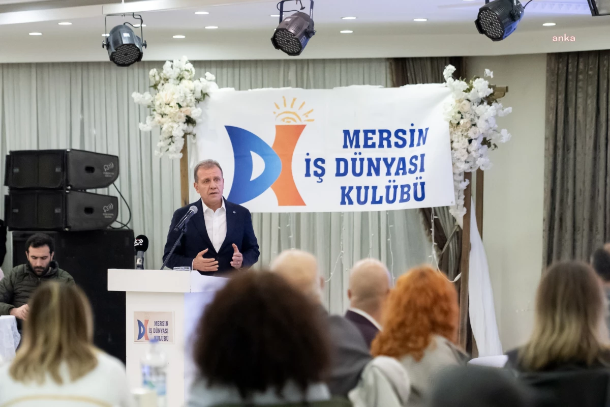 Mersin Büyükşehir Belediye Başkanı Vahap Seçer, Mersin İş Dünyası Kulübü ile İftarda Buluştu