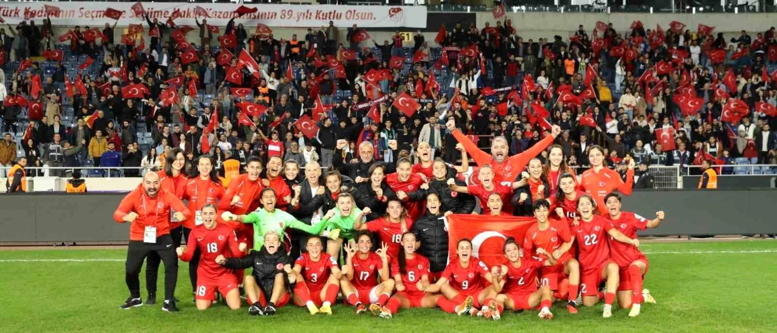 A Milli Kadın Futbol Takımı\'nın 2025 Avrupa Şampiyonası Elemeleri B Ligi 1. Grup Maç Programı Belli Oldu
