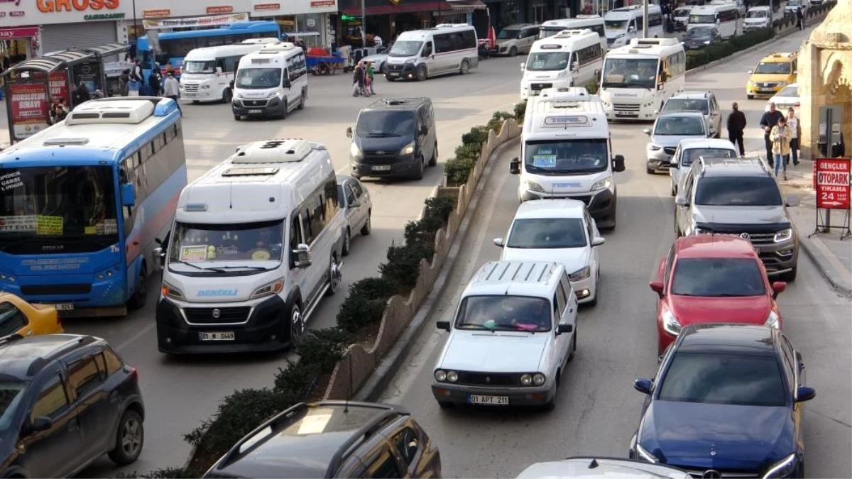 Adana\'da trafiğe kayıtlı araç sayısı 830 bin 742 oldu
