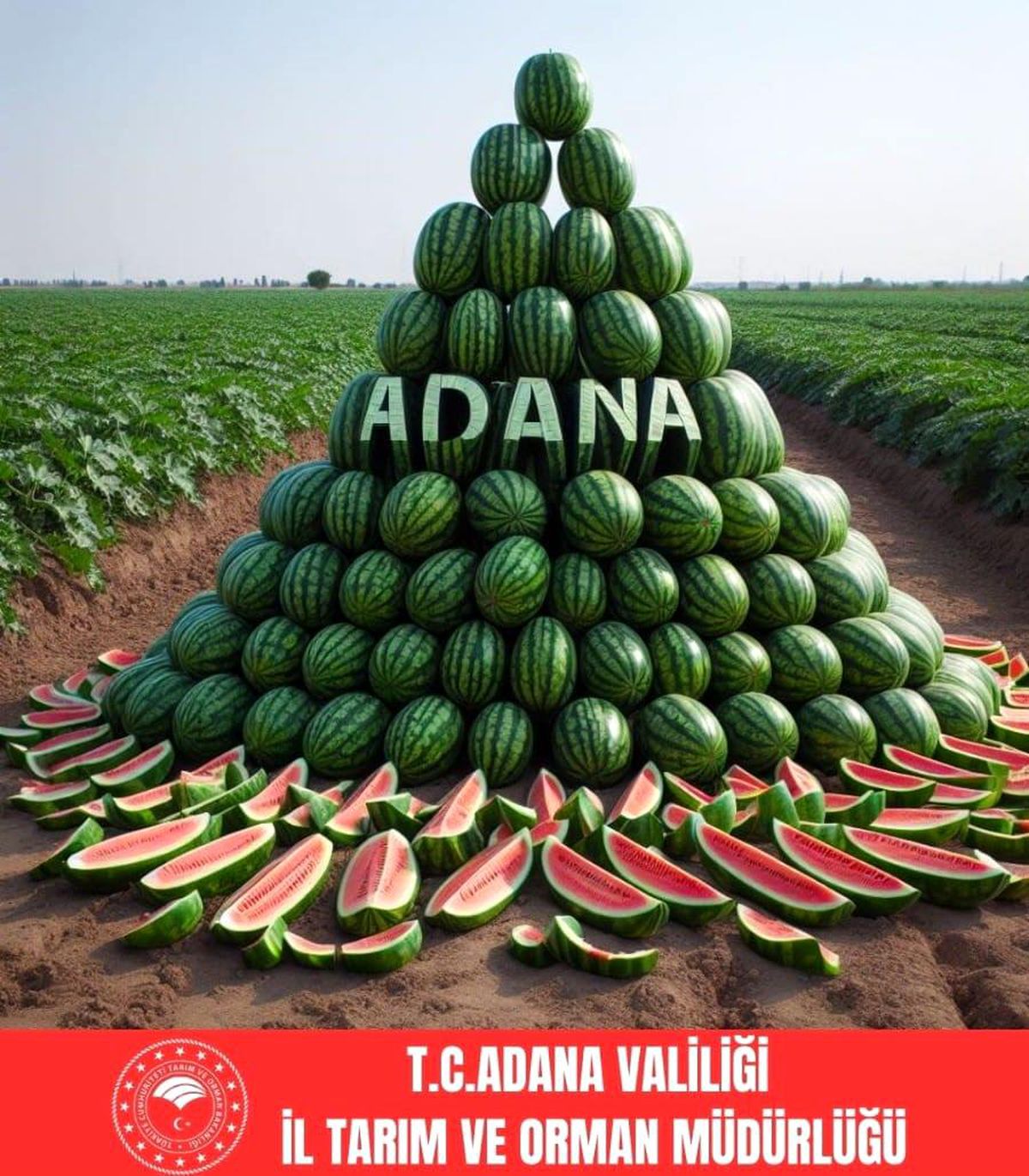 Adana, 2023 yılında karpuz üretiminde Türkiye birincisi oldu