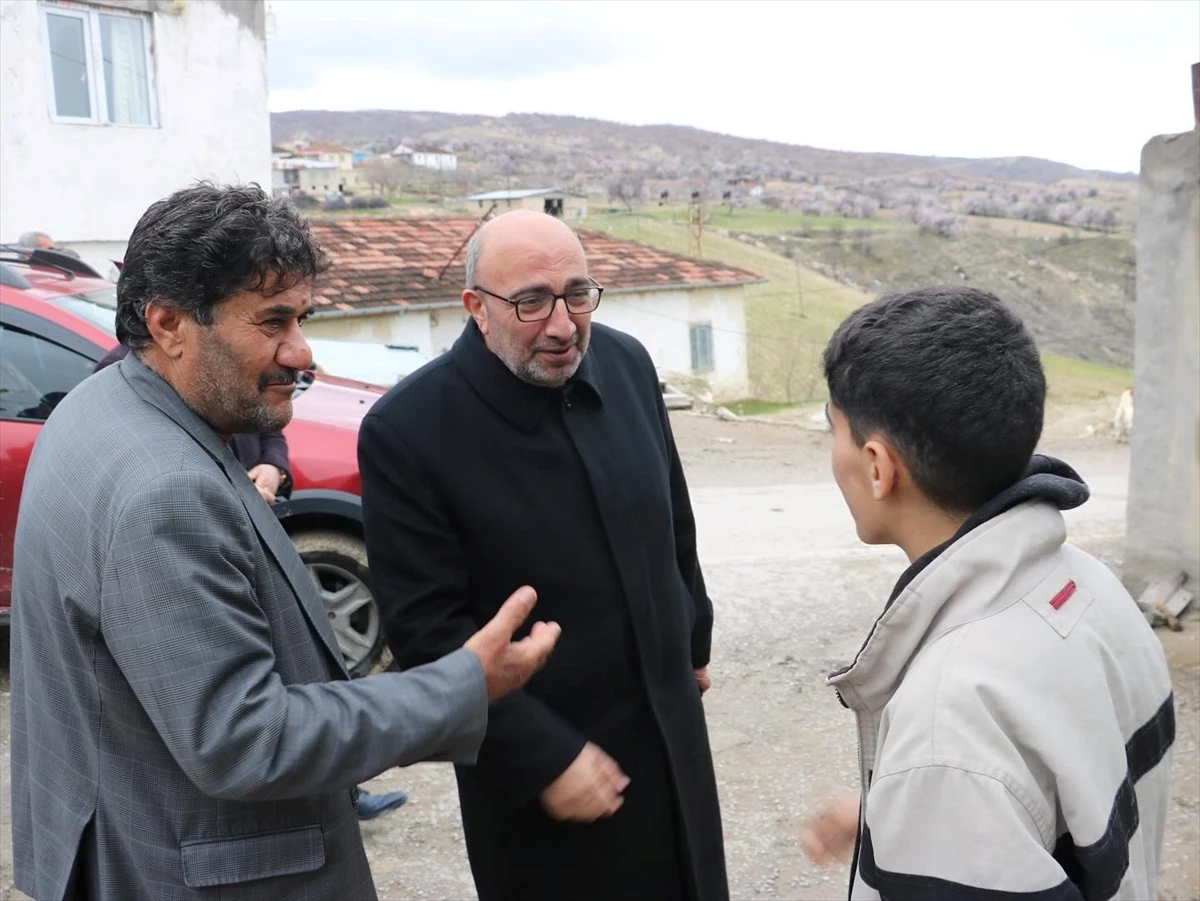 AK Parti Elazığ Milletvekili Ejder Açıkkapı, Baskil ilçesine bağlı köylere ziyarette bulundu