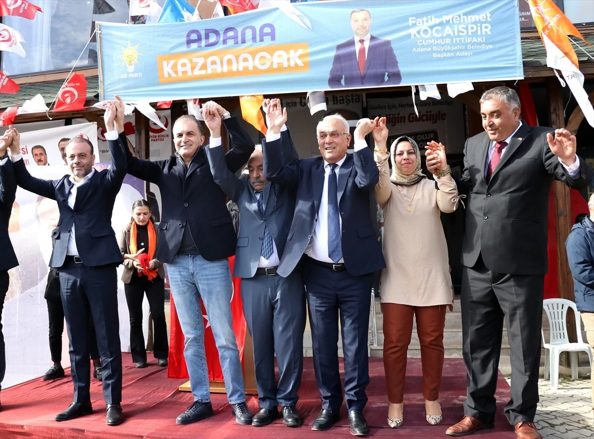 AK Parti Genel Başkan Yardımcısı Ömer Çelik: \'Başkaları sandık gördüğü zaman korkarlar, biz sandık gördüğümüz zaman demokrasi bayramı yaparız\'