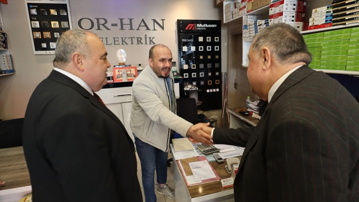 Bartın Belediye Başkanı Hüseyin Fahri Fırıncıoğlu Esnaf Ziyaretleri Gerçekleştirdi