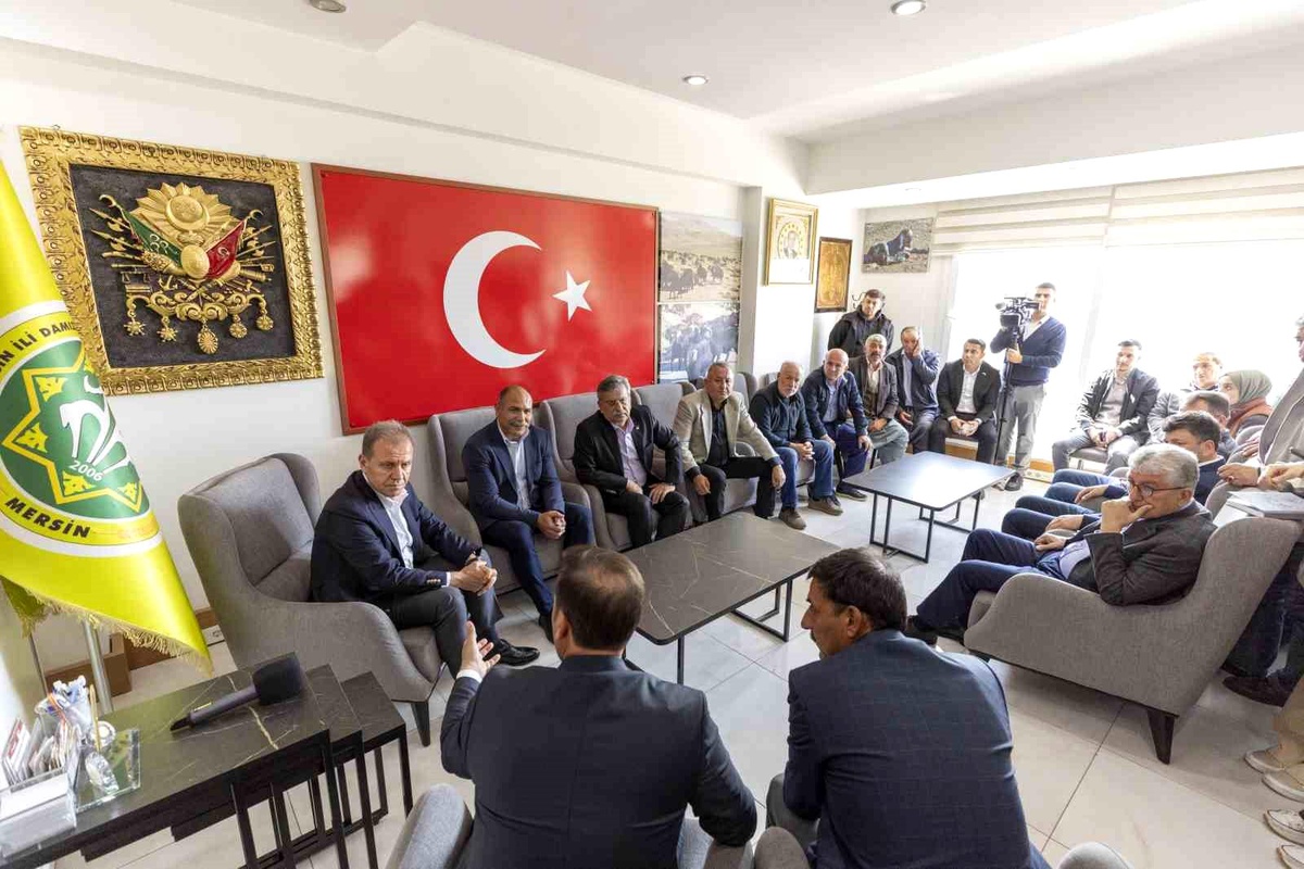 Mersin Büyükşehir Belediyesi, Damızlık Koyun Keçi Yetiştiricileri Birliği ile İşbirliği Yapıyor