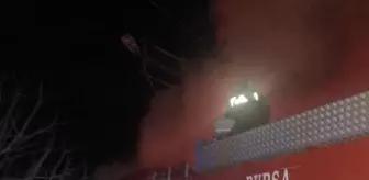 Karacabey'de çıkan yangın itfaiye ekiplerince söndürüldü