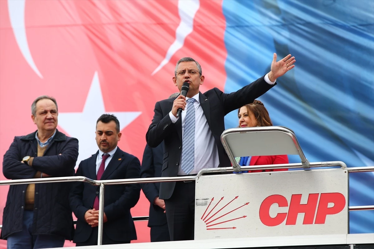 CHP Genel Başkanı Özgür Özel: İşimiz gücümüz emeklidir, emekçidir, esnaftır, çiftçidir