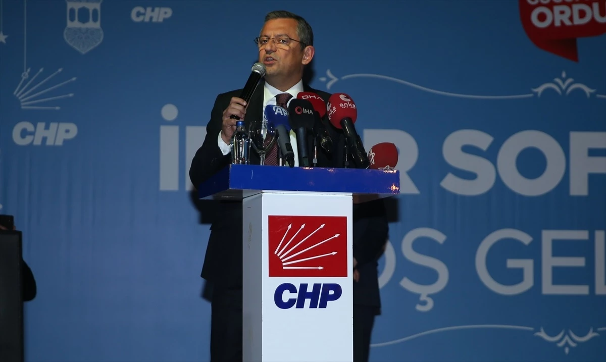 CHP Genel Başkanı Özgür Özel: İsrail\'in Filistin\'e yönelik saldırıları kabul edilemez